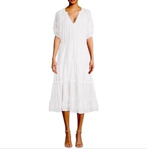 Betsey Johnson Maxi Dress Snow White